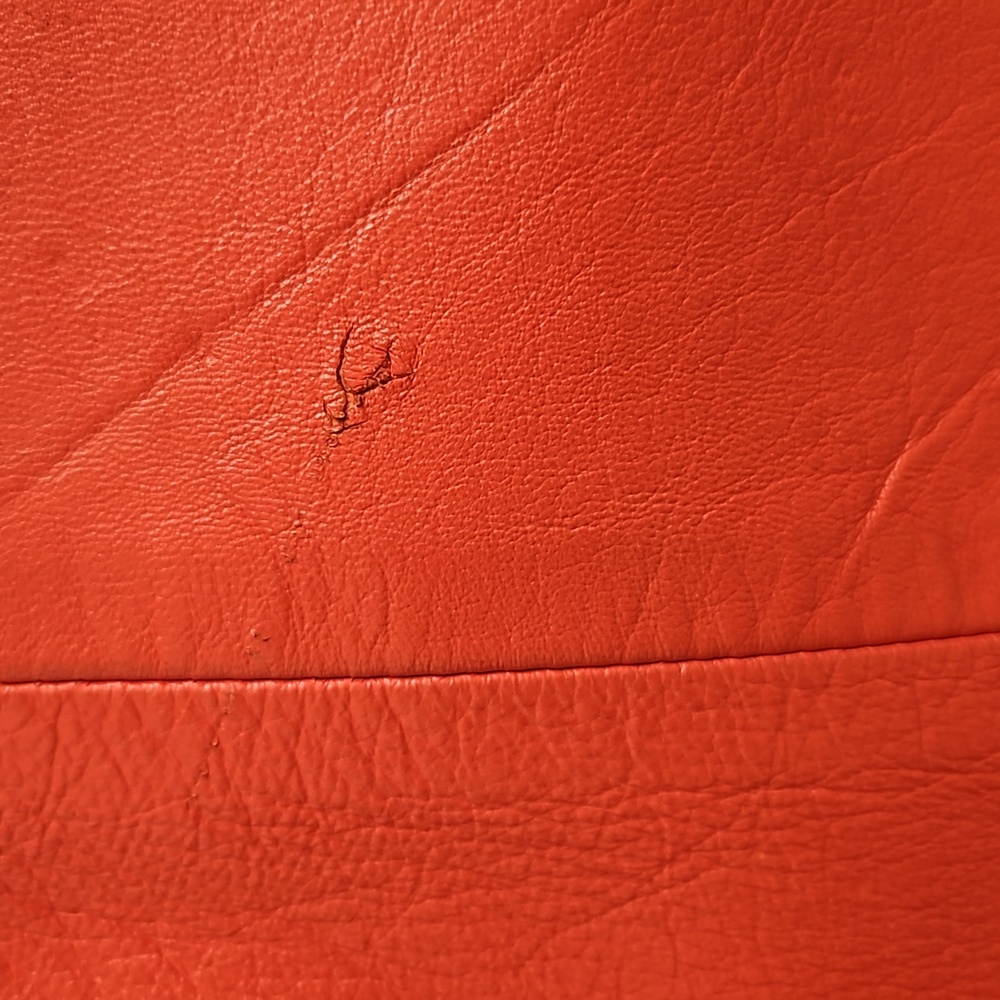 Vintage 60's mod leather coat - Picture 9 of 9